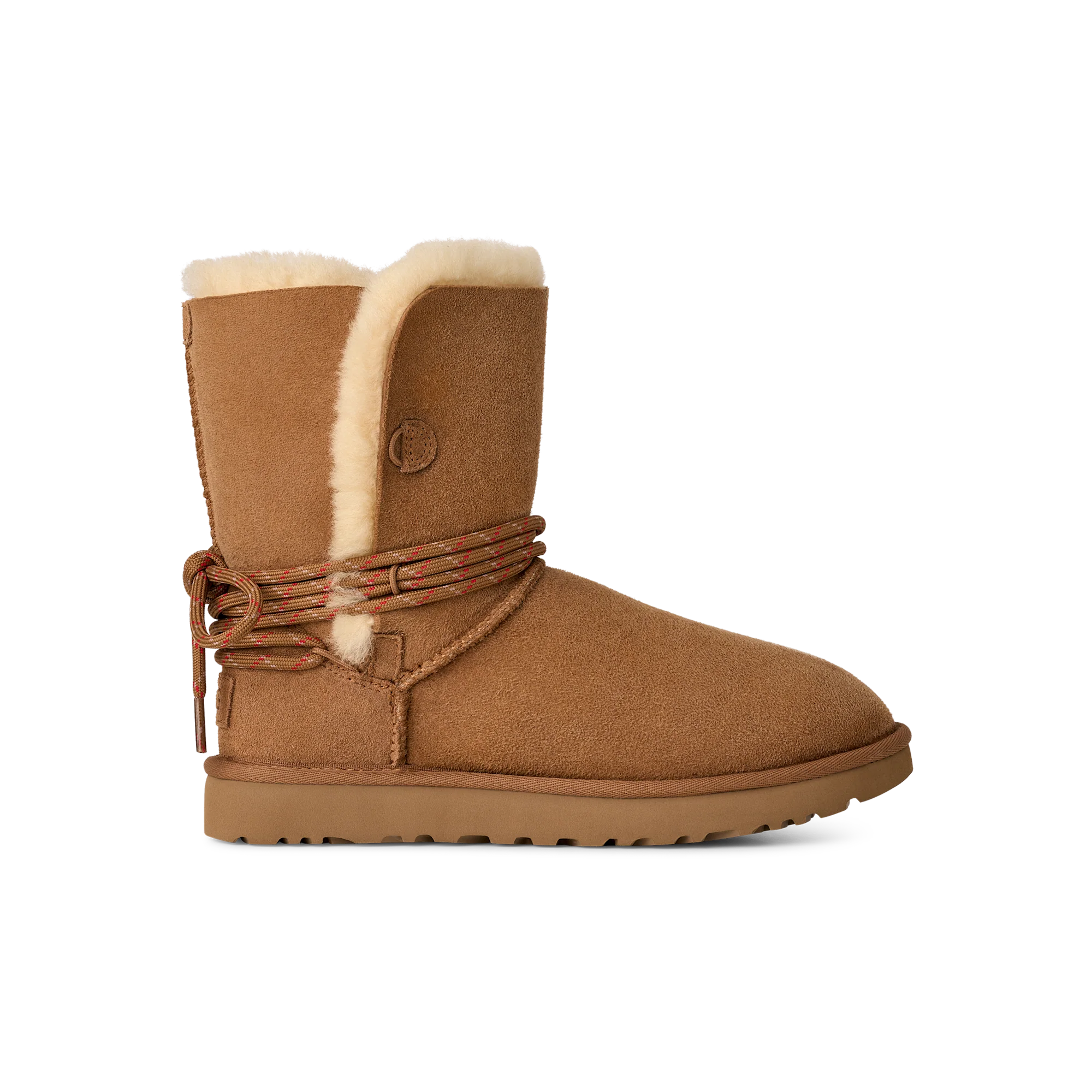 UGG Bailey Tie Boot Chestnut (Women's) - Image 2